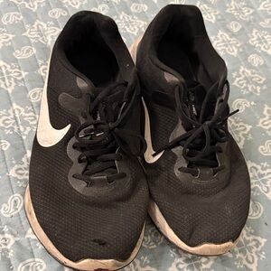 Nike Black and White Men's Sneakers